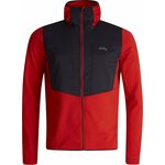 Lundhags Padje Merino Block Hoodie Mens Lively Red (250)