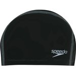 Speedo Long Hair Pace Cap Black