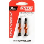 Stan's NoTubes Aluminium Valve Stem Orange