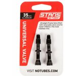 Stan's NoTubes Aluminium Valve Stem Black