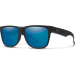 Smith Lowdown 2 Matte Black - ChromaPop Polarized Blue Mirror
