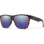 Smith Lowdown 2 XL Matte Black Marble - ChromaPop Polarized Violet Mirror