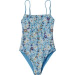 Patagonia Reversible Sunrise Slider 1pc Swimsuit Womens Lago Blue