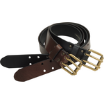 Pinewood Leatherbelt 40mm Black