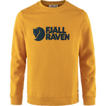 Fjällräven Logo Sweater Mens Mustard Yellow (161)