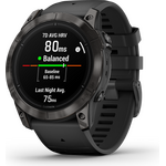Garmin Epix (Gen2) Pro Sapphire Edition 51 Carbon Gray DLC Ti / Black