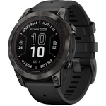 Garmin Fenix 7 Pro Sapphire Solar Carbon Gray DLC Ti w/ Black Band