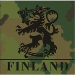 InfraredID Finland Lion Patch, 5x5cm M05