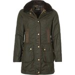 Barbour Bower Wax Jacket Womens Olive
