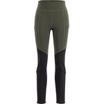 Lundhags Fulu Wool Tights Womens Dark Forest Green / Black (61409)