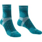 Bridgedale Ultra Light TrailRun Merino Sport 3/4 Crew Womens Teal