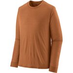 Patagonia L/S Cap Cool Merino Shirt Mens Fertile Brown