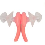 Speedo Biofuse Earplug Clear / Fluo Tangerine