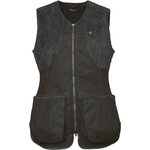 Chevalier Vintage Dogsport Vest Womens Leather Brown