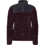 Black Diamond Roadie Quarter Zip Fleece Womens Bordeaux/Carbon