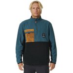 Rip Curl Anti Series Journey Zip Crew Mens Blue Green