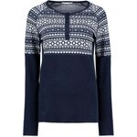 Varg Blanktjärn Wool Jersey Womens Blueberry Blue