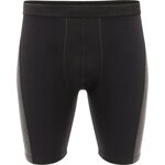 Aclima Warmwool Long Shorts w/Windwool Mens Jet Black / Marengo
