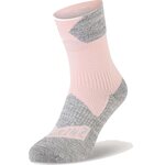 Sealskinz Bircham Waterproof All Weather Ankle Length Sock Rose / Light Grey Marl