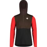 Maloja KalternM. Mountain Midlayer Hybrid Shirt Mens Chocolate Multi