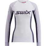 Swix RaceX Classic Long Sleeve Womens Bright White / Dusty Purple