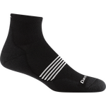 Darn Tough Element 1/4 Lightweight with Cushion Merino Mens Black