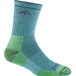 Darn Tough Hiker Micro Crew Midweight Hiking Sock Womens Aqua Heather