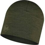 Buff Midweight Merino Wool Hat Solid Bark