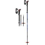 LEKI Sherpa FX Carbon Midnight Blue / Dark Blue / Bright Red