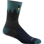 Darn Tough Number 2 Micro Crew Midweight with Cushion Merino Mens Gray