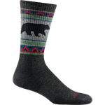 Darn Tough Vangrizzle Boot Sock Midweight Mens Charcoal