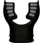 Cressi Silicone Mouthpiece Two Tone Black / Grey