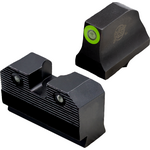 XS Sights R3D 2.0 Night Sights fits Glock, Suppressor Height Green