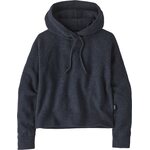 Patagonia Recycled Wool-Blend Hooded Pullover Sweater Womens Smolder Blue