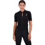 Mons Royale Roam Cargo Merino Shift Full Zip Tee Womens Black