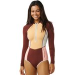Rip Curl Block Party UPF 50+ Surfsuit Womens Plum