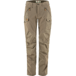Fjällräven Nikka Trousers Curved Womens Long Suede Brown (244)