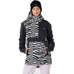Rip Curl Rider Anorak Jacket Womens Washed Black