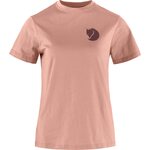 Fjällräven Fox Boxy Logo Tee Womens Dusty Rose (300)