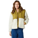 Rip Curl Anti Series Anoeta Fleece Zip Through Womens Khaki