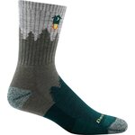 Darn Tough Number 2 Micro Crew Midweight with Cushion Merino Mens Green