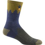 Darn Tough Number 2 Micro Crew Midweight with Cushion Merino Mens Denim