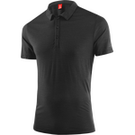 Löffler Poloshirt Merino Tencel Mens Black