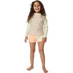 Rip Curl Crystal Long Sleeve Rash Vest Girls Multicolor
