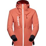 Mammut Aenergy SO Hybrid Hooded Jacket Womens Brick-Black