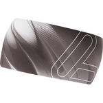 Löffler Elastic Headband Open Cut Charcoal