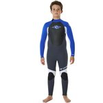 Rip Curl Omega 5/3 GB Back Zipper Blue