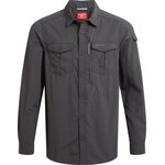 Craghoppers NosiLife Adventure Long Sleeved Shirt III Mens Black Pepper