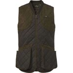 Chevalier Vintage Shooting Vest Mens Leather Brown