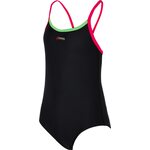 Zoggs Kerrawa Strikeback Girls Black / Green / Magenta